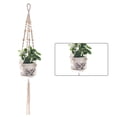 thumbnail image 2 of Bearachild Cestas colgantes 100 hechas a mano, soporte para plantas, macramé, colgador de plantas, maceta para colgar en la pared interior, soporte para Jardín y Patio No.32 Bearachild HA001777-32, 2 of 6