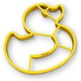 thumbnail image 3 of CRACK-A-SMILE Silicone Egg and Pancake Breakfast Mold, 5.8-Inch, Rubber Ducky, 3 of 6