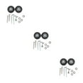 thumbnail image 1 of Youkk Performance Améliorée 2 Pcs Roues de Valise en Caoutchouc Remplacement 54mm Épaisseur 18mm 3Ensemble, 1 of 6
