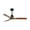 Matte Black#2, variant on Tower Fan (Same as W882P147232) 52 Inch Wooden Ceiling Fan With 3 Solid Wood Blades Remote Control Reversible DC Motor With Led Light,Box Fan