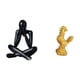 thumbnail image 5 of Escultura moderna abstracta, figura decorativa, adorno de escritorio coleccionable para sala de estar, estantería, decoración del hogar, Feng Shui, in, 5 of 8