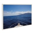 thumbnail image 2 of DesignOvation Sylvie Sailing Framed Canvas Wall Art by Matthew Meyer, 23x33 White, Coastal Landscape Wall-Mounted Home Decor, 2 of 6