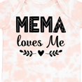 thumbnail image 4 of Inktastic Mema Loves Me Baby Clothes Girls Baby Bodysuit, 4 of 5