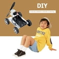 thumbnail image 3 of Coche de energía eólica DIY para niños Kits de materiales de Ehuebsd modelo de ciencia proyectos escolares enseñanza juguetes educativos rompecabezas Juguetes, 3 of 8