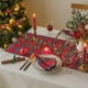 thumbnail image 5 of Enredaderas navideñas artificiales con frutos rojos, adecuadas para decoraciones de fiestas como puertas, ventanas y chimeneas., 5 of 5