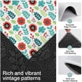 thumbnail image 3 of Pioneer Flower Floral Print Pattern Kitchen Rugs Sets Of 3,Kitchen Runner Rugs Non Skid Washable,Decorative Kitchen Floor Mats for Kitchen,Sink,Laundry,17X30 Inch + 17X47 Inch + 17X59 Inch, 3 of 6