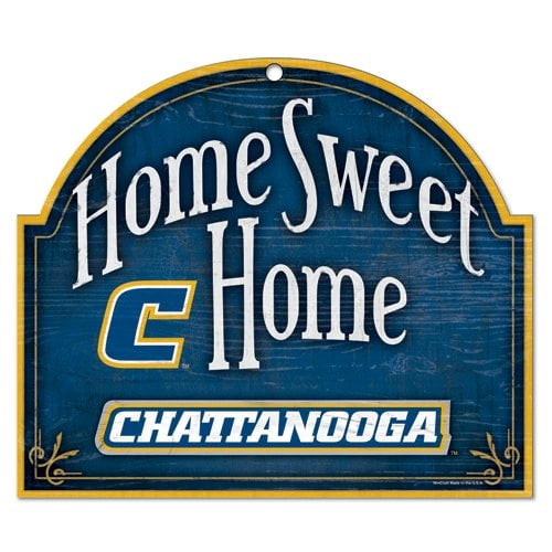 WinCraft NCAA University of Tennessee Black 10 x 11 Chattanooga Wood Arched Sign