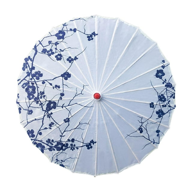 Chinese Style Oiled Paper Umbrella for Village Scenery Stage Scenes Costumes Style A