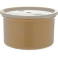 thumbnail image 2 of Carlisle FoodService Products Classic Récipient de Rangement Rond avec Couvercle pour Cuisine, Restaurants, Maison, Plastique, 1,5 Litres, Beige, 2 of 4