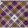 thumbnail image 4 of oneOone Organic Cotton Poplin Twill Fabric Tartan Check Print Fabric BTY 42 Inch Wide, 4 of 4
