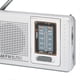thumbnail image 4 of Radio de poche portable AM/FM, design classique et élégant, gris argenté, fonctionne sur piles, pour la maison, la randonnée, le cyclisme, les voyages, 4 of 4