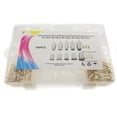 thumbnail image 3 of Scienceny Paquete de 580/lote, conectividad segura para conector de cable eléctrico, conjunto de conector de terminal y cable, 580 Uds. Type3 NO3, 3 of 6