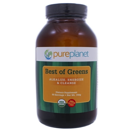 Pure Planet Best of Greens Organic Unflavored 150g