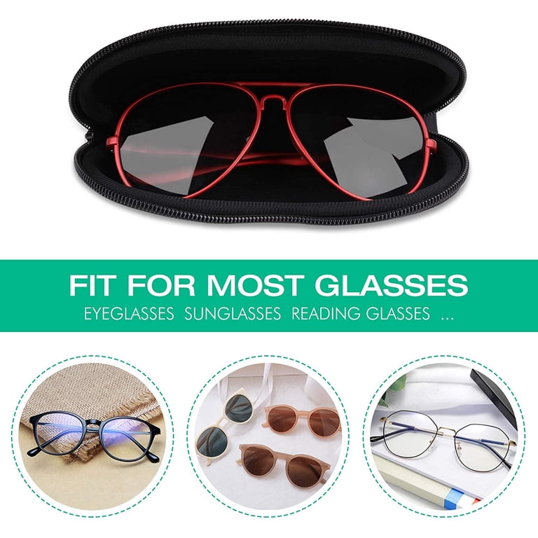 Sunglasses Soft Case Ultra Light Neoprene Zipper Eyeglass Case With Belt Sunglasses Soft Case Ultra Light Neoprene Zipper Eyeglass  main image 2