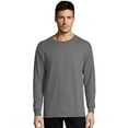 thumbnail image 1 of Hanes T-Shirt pour Hommes 5,2 oz Comfortsoft, Poids Lourd, TG, Gris Fumée, 1 of 1