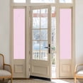 thumbnail image 3 of Solid Color Window Privacy Film Pink Decorative Glass Window Film UV Blocking Static Cling Non-Adhesive Sticker Covering for Home Door 17.7 x 78.7 inches, 3 of 8