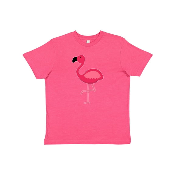 Inktastic Pink Flamingo Youth T-Shirt