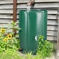 thumbnail image 2 of BAYUELSWU 100 Gallon Collapsible Rain Barrel, Portable Water Storage Tank, Folding Rain Barrel Water Collector with Spigots (Green), 2 of 8