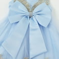 thumbnail image 6 of GYRATEDREAM Toddler Baby Girls Tulle Princess Dress Kids Embroidered V-Back with Big Bow Puffy Dresses for Wedding Ball Gown Prom Birthday Party for 3-8 Years, 6 of 8