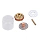 thumbnail image 3 of Kit de boquilla de pinza de copa, 5 piezas/juego de soplete de soldadura TIG Kits de copa de vidrio TIG Pinzas Copa de vidrio para el cuerpo Máxima comodidad, 3 of 8
