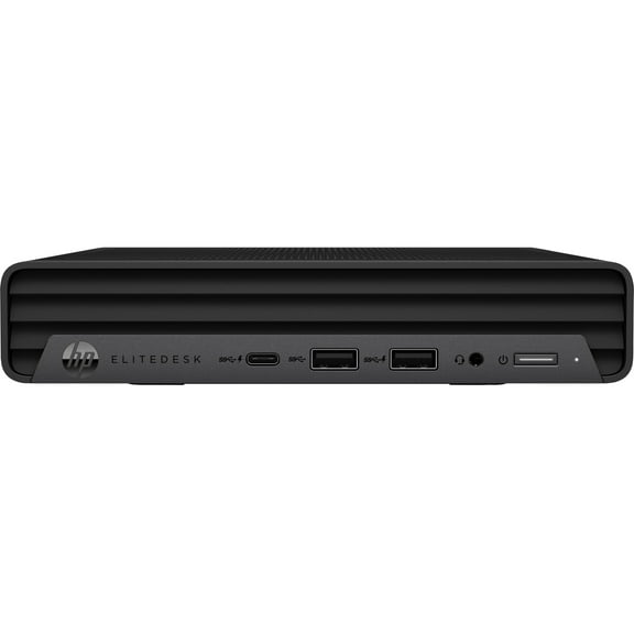 HP EliteDesk 800 G6 Desktop Mini PC, 8 GB DDR4 RAM, 256 GB SSD, Windows 10 Pro 64, 20J09UT#ABA