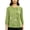 Green, variant on Kezqiaxn Blouses for Women Dressy Embroidery Half Sleeve Crew Neck Casual Loose Shirts Summer Tops Plus Size Fashion