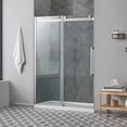 thumbnail image 6 of OVE Decors Bel Soft-Close Brushed Nickel 2-Piece 60" Base/Door Alcove Shower Kit, 6 of 19
