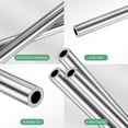 thumbnail image 2 of Tubo de acero inoxidable 304 de 200 mm en paquete de 3, 5 mm de diámetro exterior y 1 mm de grosor de pared, tubería de acero inoxidable sin costura [0.2x0.04x7.9IN], 2 of 7