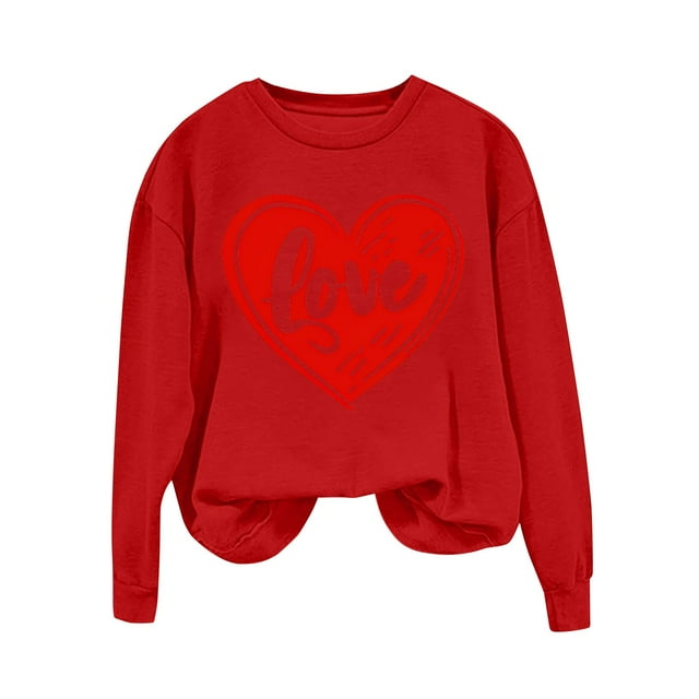 VBARHMQRT Chandail Blanc Femme Quotidien Maison Extérieur Entraînement Manches Longues Col Rond T-Shirt Haut Imprimé Chandail Blouse de Rue Mode Urbaine