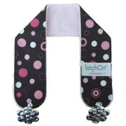 LatchOn Nursing Blanket Strap - turns any blanket into a nursing cover (Minky Pink Floral)