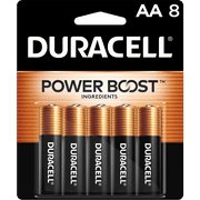 Duracell Coppertop AA Battery, Long Lasting Double A Batteries, 8 Pack