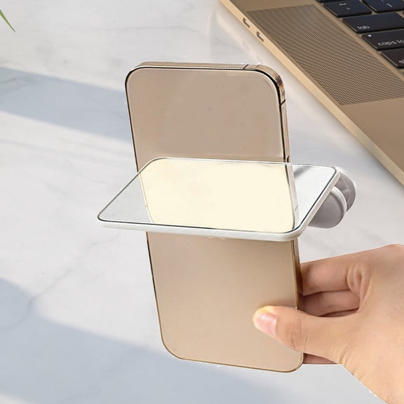 ibasenice 1 Set of Daily Use Mirror Reflector Clip Small Mirror for Phone Accessory