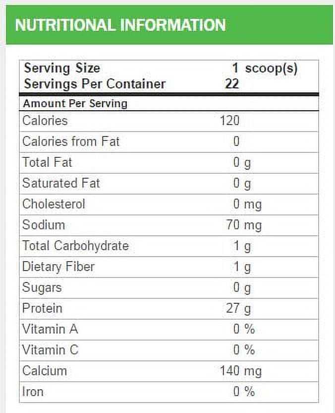 Species Nutrition Isolyze Protein Powder, Vanilla Peanut Butter, 1.55 Lb