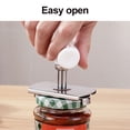 thumbnail image 4 of Latas De Acero Inoxidable Con Llavero Abridor De Botellas Herramienta De Cocina Manual Ajustable 2-3,7 Pulgadas Abridores De Tapa seitruly HA044917-01, 4 of 6
