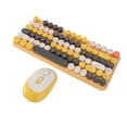 thumbnail image 1 of SUNGOOYUE Ensemble Clavier Souris, Bluetooth Sans Fil 2.4G Double Modes 82 Touches Faible Bruit avec Puce Haute Performance et 3 DPI Réglables, pour Bureau Gaming, 1 of 7