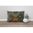 thumbnail image 3 of Colorful Vintage Floral Mandala Pillow Cover Farmhouse Decorations Cushion Case for Sofa Couch Cotton Linen 12x20 Inches, 3 of 6