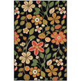thumbnail image 2 of Safavieh Four Seasons 4' X 6' Hand Hooked Polyester Pile Rug in Black, 2 of 2