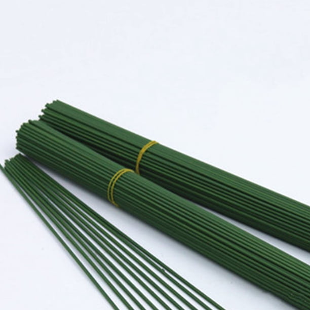 MERRYHAPY 100Ud Floral Arrangement Wire Verde Para Crear Arreglos, Wreaths Y Decoraciones Artísticas