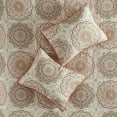 thumbnail image 3 of Gracie Mills Lilly 6 Piece Reversible Quilt Set Orange Floral Medallion GRACE-3084, 3 of 4