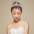 thumbnail image 2 of Bridal Hair Crown Artificial Pearl LED Wedding Headpiece Party Hair Accessory, 2 of 10