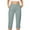 Light Blue, variant on BLVB Womens Capris with Pockets Loose Fit Casual Summer Capri Pants Dressy Lightweight Ladies Baggy Cargo Pants for Hiking