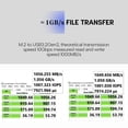 thumbnail image 2 of Caja de Almacenamiento SSD Caralin NVMe 2230 USB C 10 Gbps Transferencia Rápida de Datos Compatible, 2 of 8