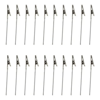  50 Pcs Metal Wire Alligator Clamp Long Tail Alligator Wire Clip  DIY Craft Wire Roach Clips for Crafts Holder Decoration Accessories : Tools  & Home Improvement