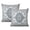 Boho Ethnic Design-6, variant on Exquisite Ethnic Boho 16x16 inch Pillow Covers, Set of 2, Decorative Linen Blue Carpet Design, Perfect Farmhouse Throw Pillows for Sofa, Couch, Outdoor Use