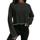 thumbnail image 2 of Suéter de cuello redondo para mujer, jersey informal de cuello redondo y manga larga, camisa de punto, abrigo para mujer, 2 of 6