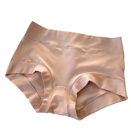 Sdeycui Women s High Waist Seamless Underwear Full Coverage Breathable Brief Panties No Show Comfortable Panty