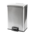 thumbnail image 3 of Hometrends 40 Litre Stainless Steel Pedal Trash Can for Kitchen, Removable interior pail with bag cinch for a tight fit, Fingerprint-Resistant Finish, 3 of 8
