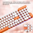 thumbnail image 4 of TIMIFIS Keyboard Keyboard Tri-mode 2.4GHz Bluetooth Membrane Keyboard Silent Thin And Light Convenient Office Computer RGB Lighting ummer, 4 of 7