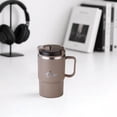 thumbnail image 4 of 304 Stainless Steel Double-Layer Insulated Mug - Large Capacity Cup with Handle, Heat Resistant Anti-Scald Portable Mug, Durable Water Cup for Home Office Travel & Daily Hydration Needs, 6*4in, A, 4 of 8