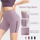 thumbnail image 3 of Pantalones cortos de yoga para mujer Medias de compresión sin costuras de cintura alta Leggings para Abanopi Pantalones cortos de yoga para mujer, 3 of 7